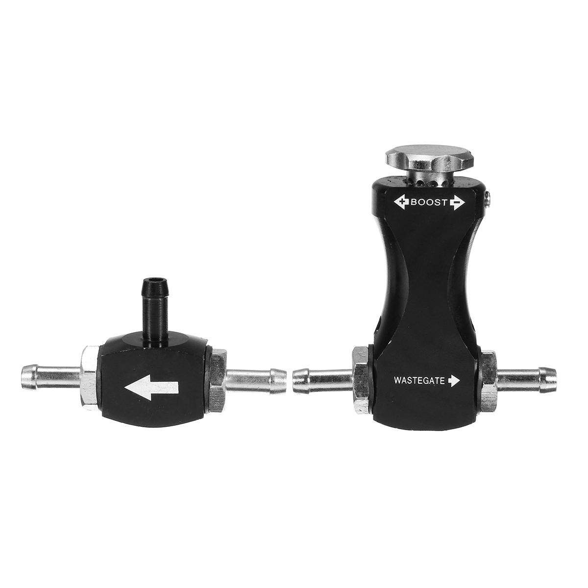 NEW MANUAL BOOST CONTROLLER MBC VALVE KIT FOR AUDI TT A3 A4 A6 1.8T S3 S4 TURBO Black Black (black)