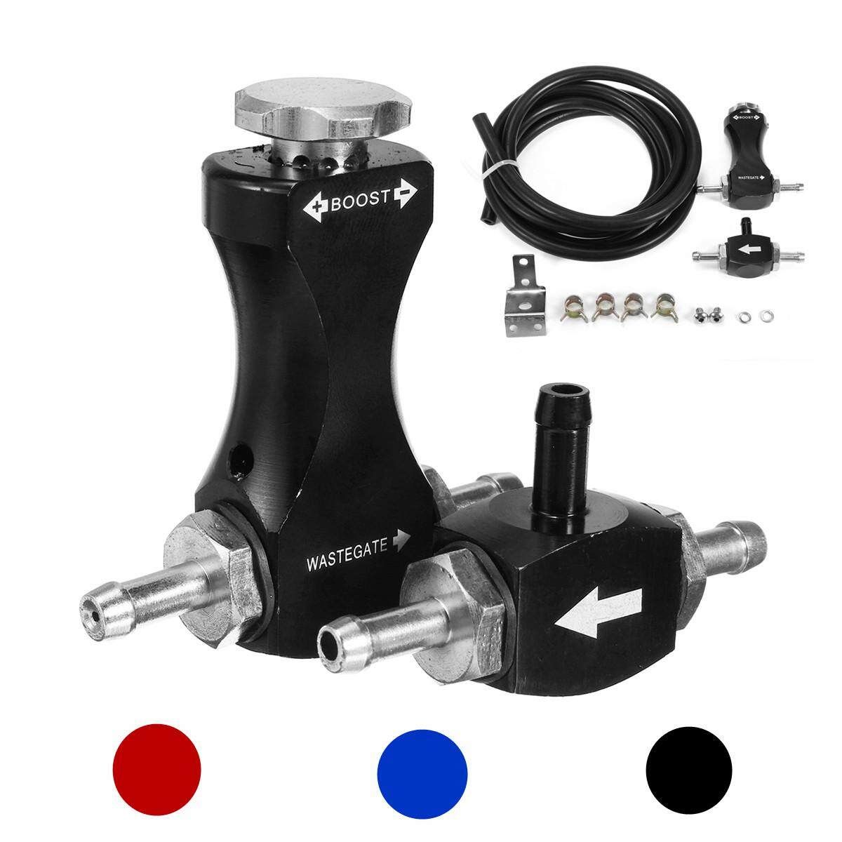 NEW MANUAL BOOST CONTROLLER MBC VALVE KIT FOR AUDI TT A3 A4 A6 1.8T S3 S4 TURBO Black Black (black)
