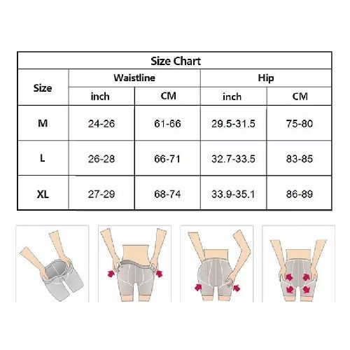 Buttock Lifter  Padded Underwear  Buttock Lifter Padded Pant Panties