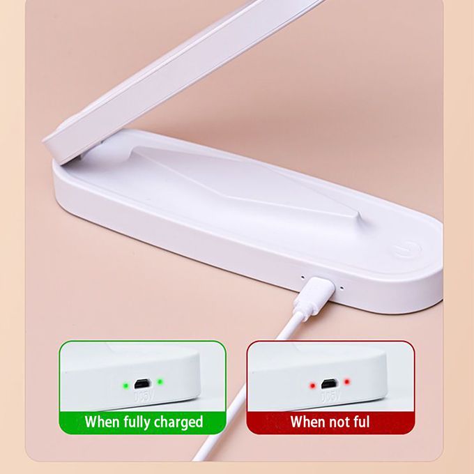 LED Night Bedside Table Lamp Rechargeable Reading Light