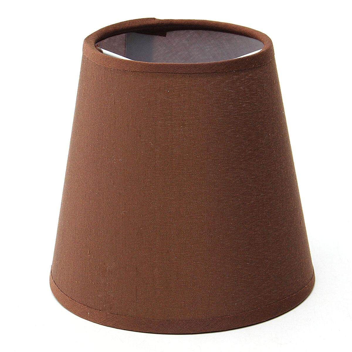 Fabric Chandelier Lampshade Lamp Cover Holder Clip On Sconce Bedroom Beside Bed Lamp Light Decor Coffee