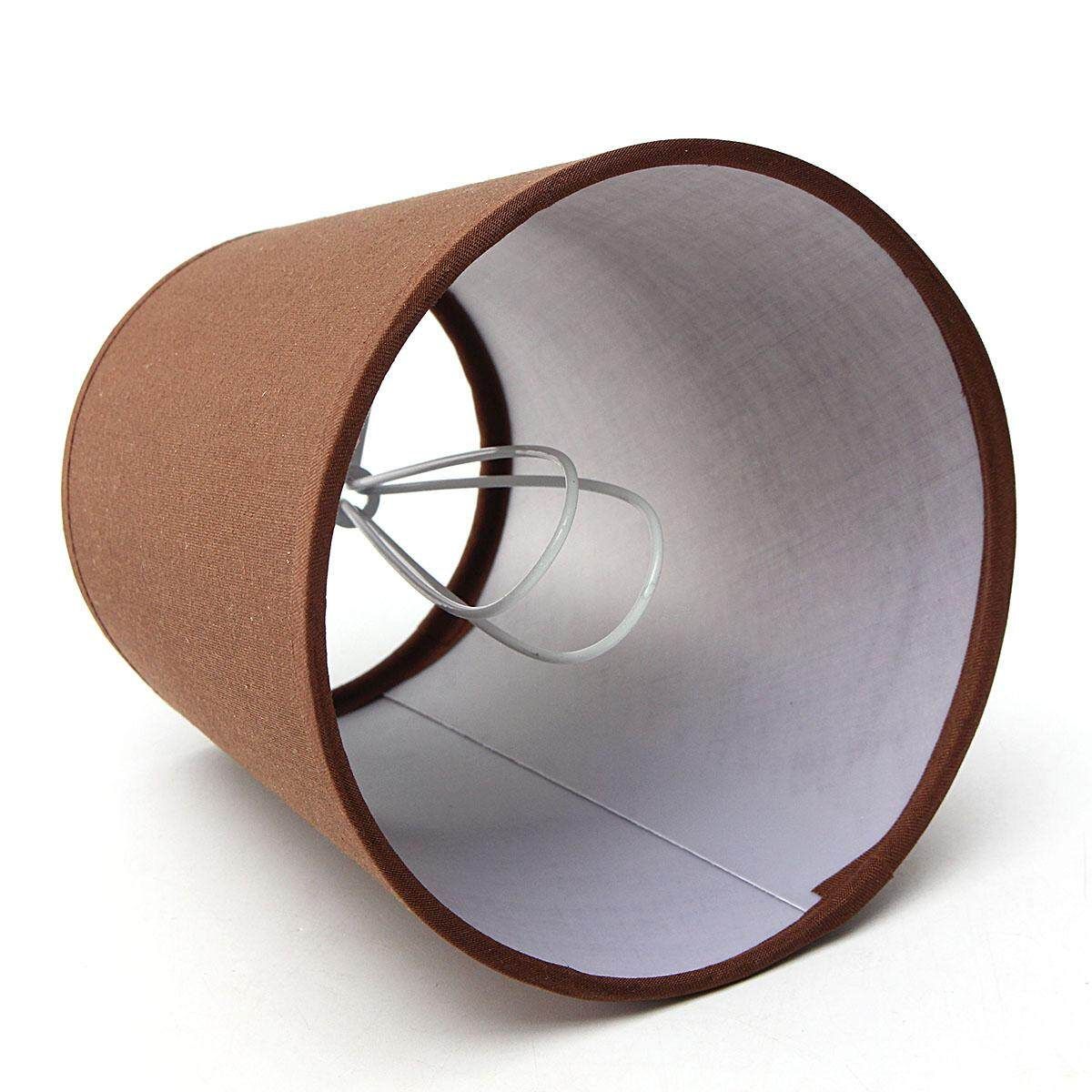 Fabric Chandelier Lampshade Lamp Cover Holder Clip On Sconce Bedroom Beside Bed Lamp Light Decor Coffee