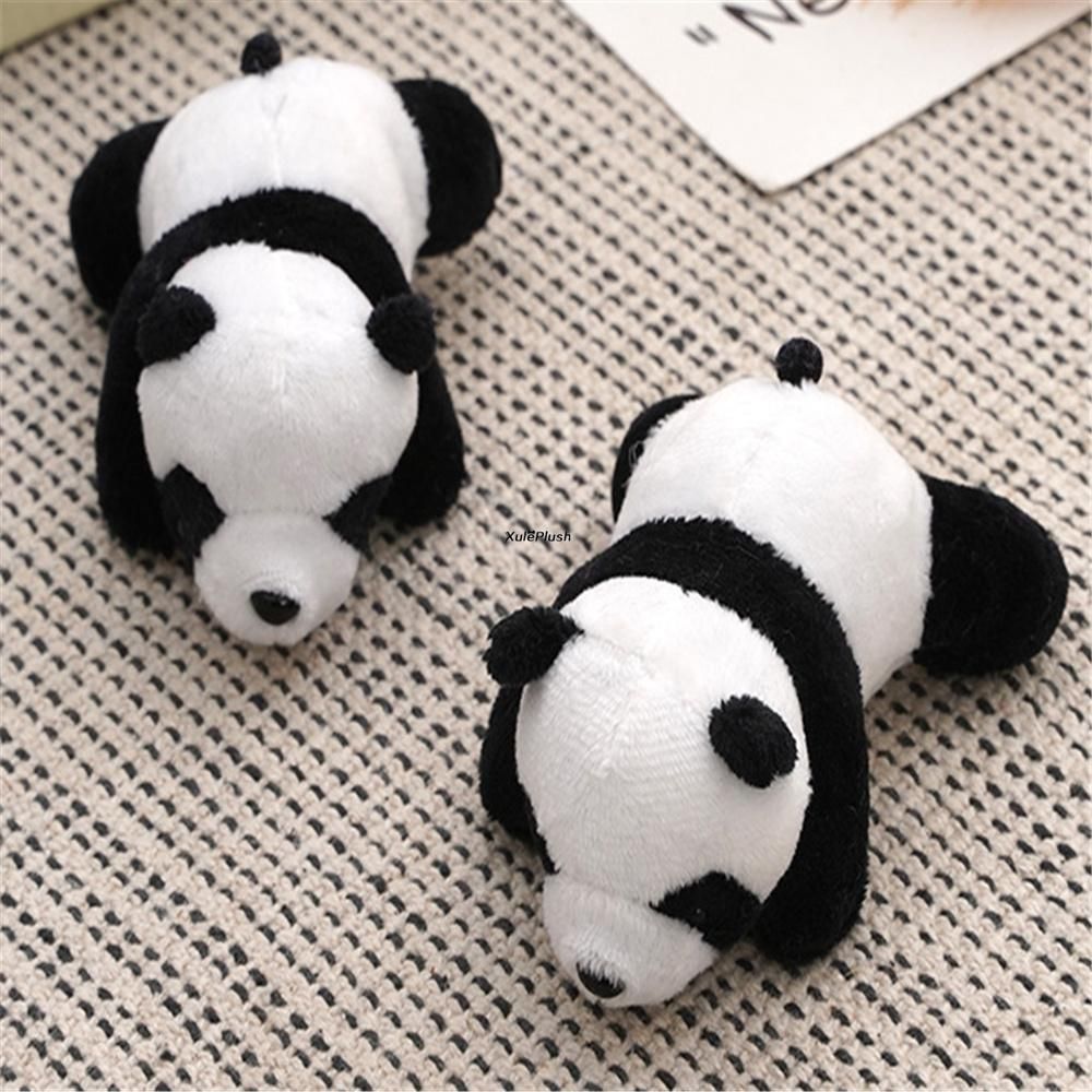 2PCS Panda Design Plush Toy , Gift Accessories Stuffed Animal Doll