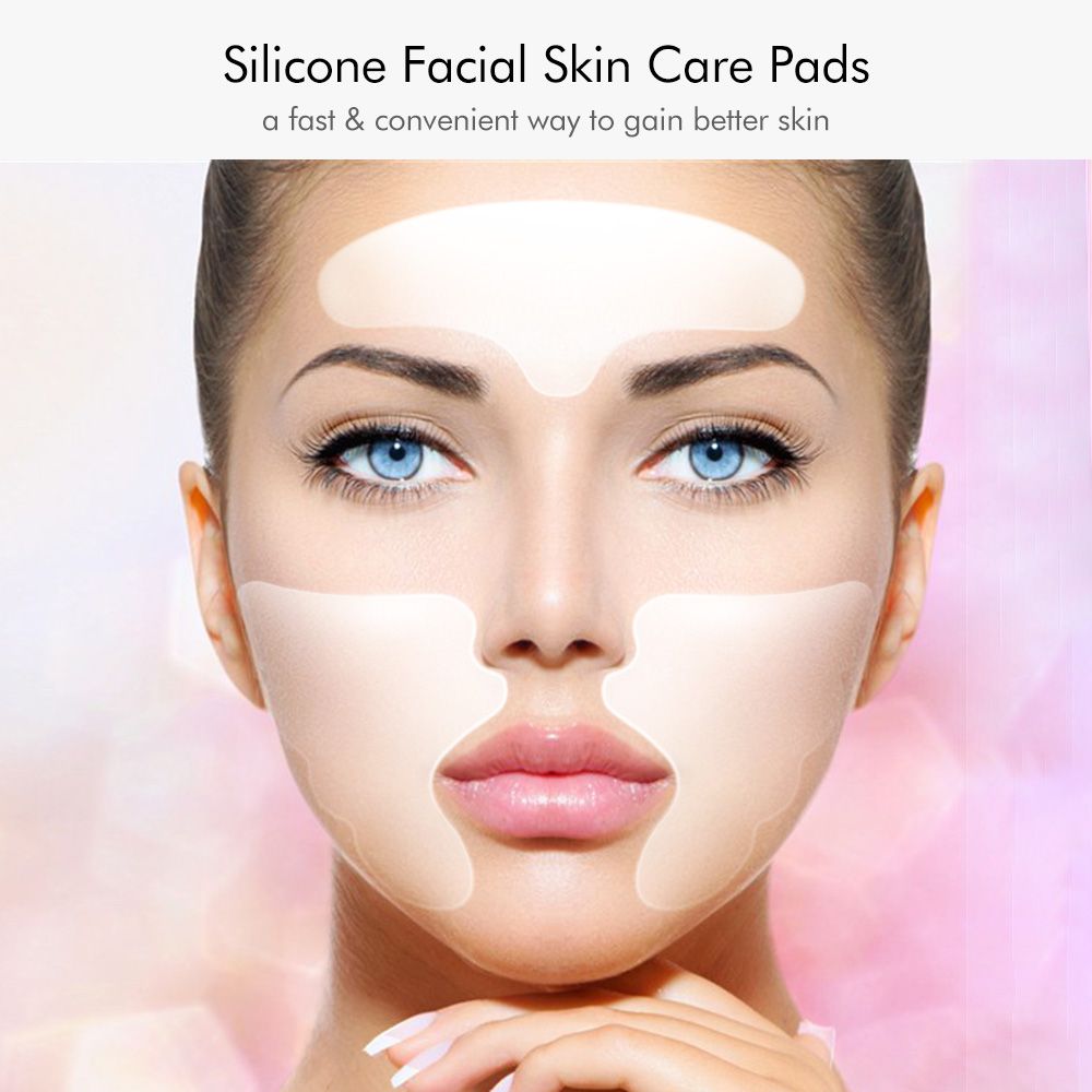 Facial Skin Care Pads Silicone Forehead   Smile Anti-Wrinkle