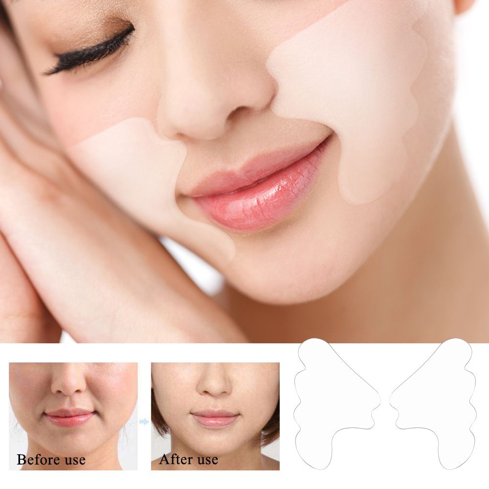 Facial Skin Care Pads Silicone Forehead   Smile Anti-Wrinkle