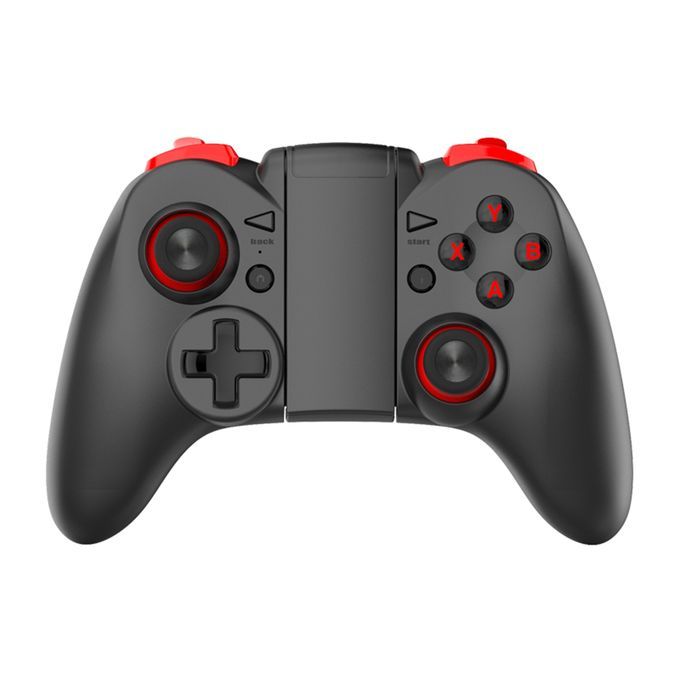 Wireless BT Gamepad Ergonomic Game Controller With Double