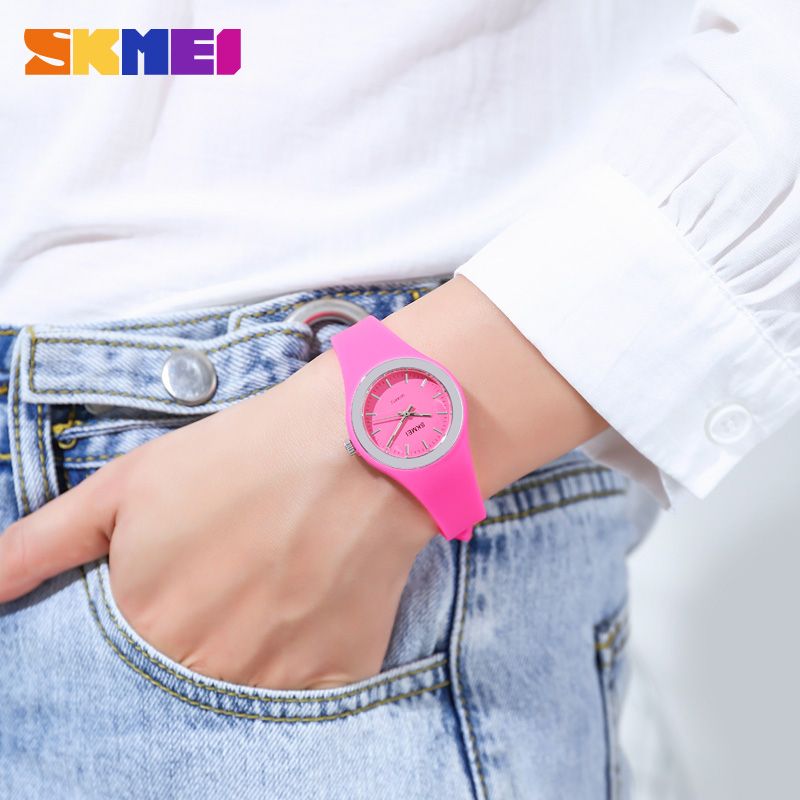 Small Simple Design Wristwatch Silica Watch Ladies Girl
