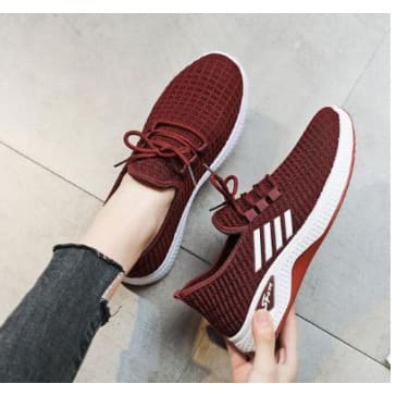 Ladies Sneakers - Wine
