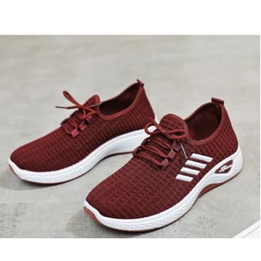 Ladies Sneakers - Wine