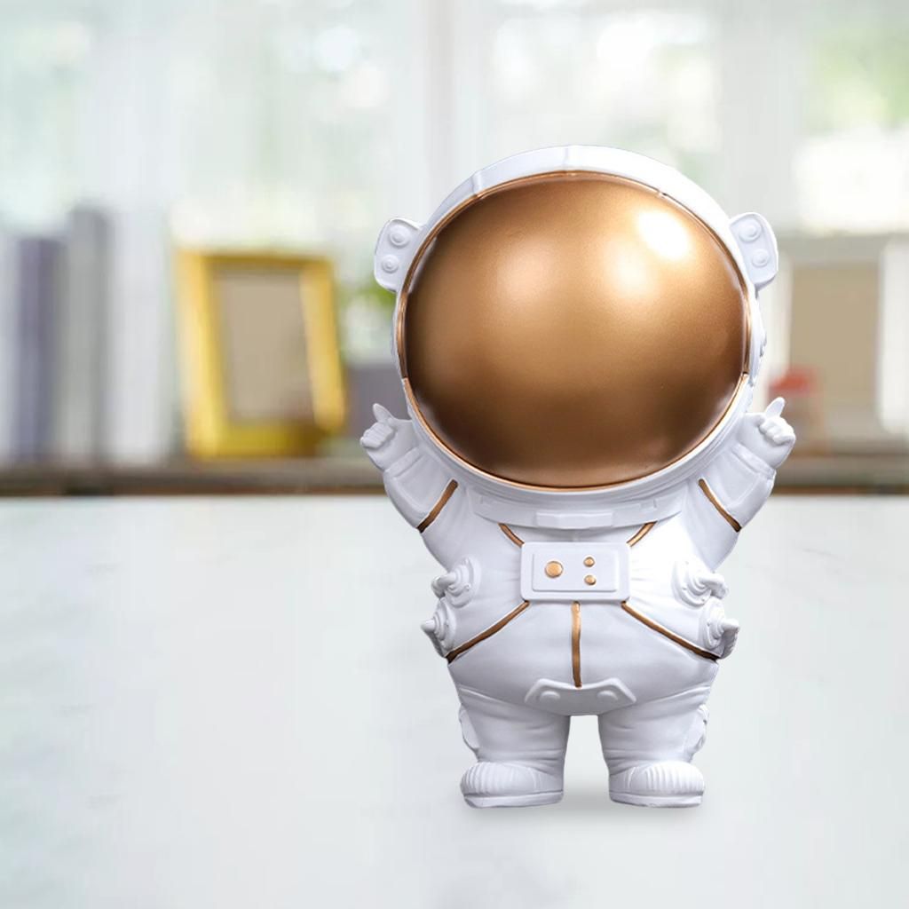 Astronaut Figurines Handmade Bar Nursery Bedroom Table Stand L