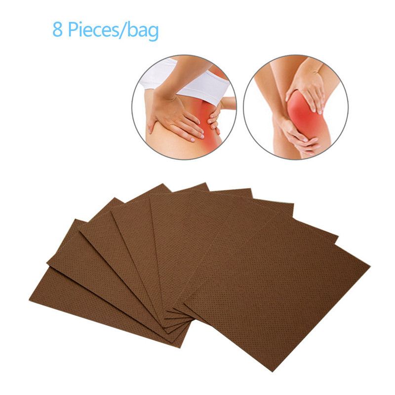 Capsicum Herbs Medicine 8pcs Medical Plaster Chinese Relaxation Care Massage Health Detox Muscle Plaster Ant For Analgesic