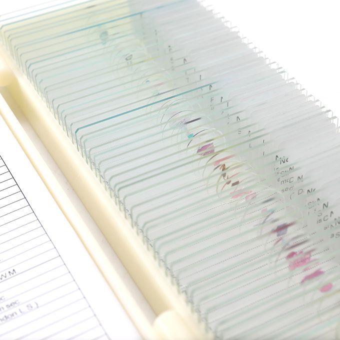 50PCS/Set Biological Glass Sample Prepared Basic Animal