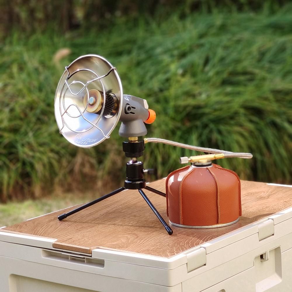 Outdoor Camping Fishing Heaters Portable Heating Stoves Rotatable Warmer With Tripod Winter Hiking Tent Warming Equipment