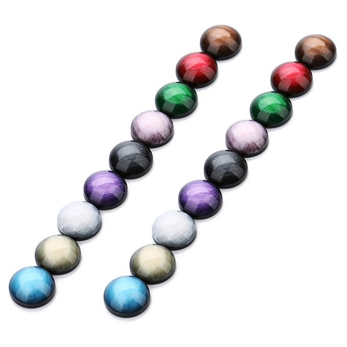 Jewelry Making Cabochon Stone 30 Pcs Resin 12mm10 Pcs Natural Stone