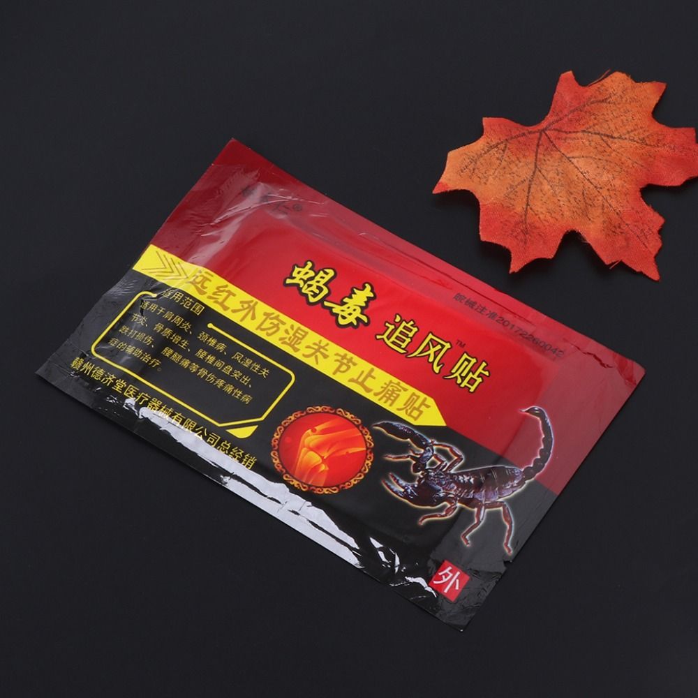 Joint Extract Scorpion Relief Pain Patch Knee 8Pcs Venom