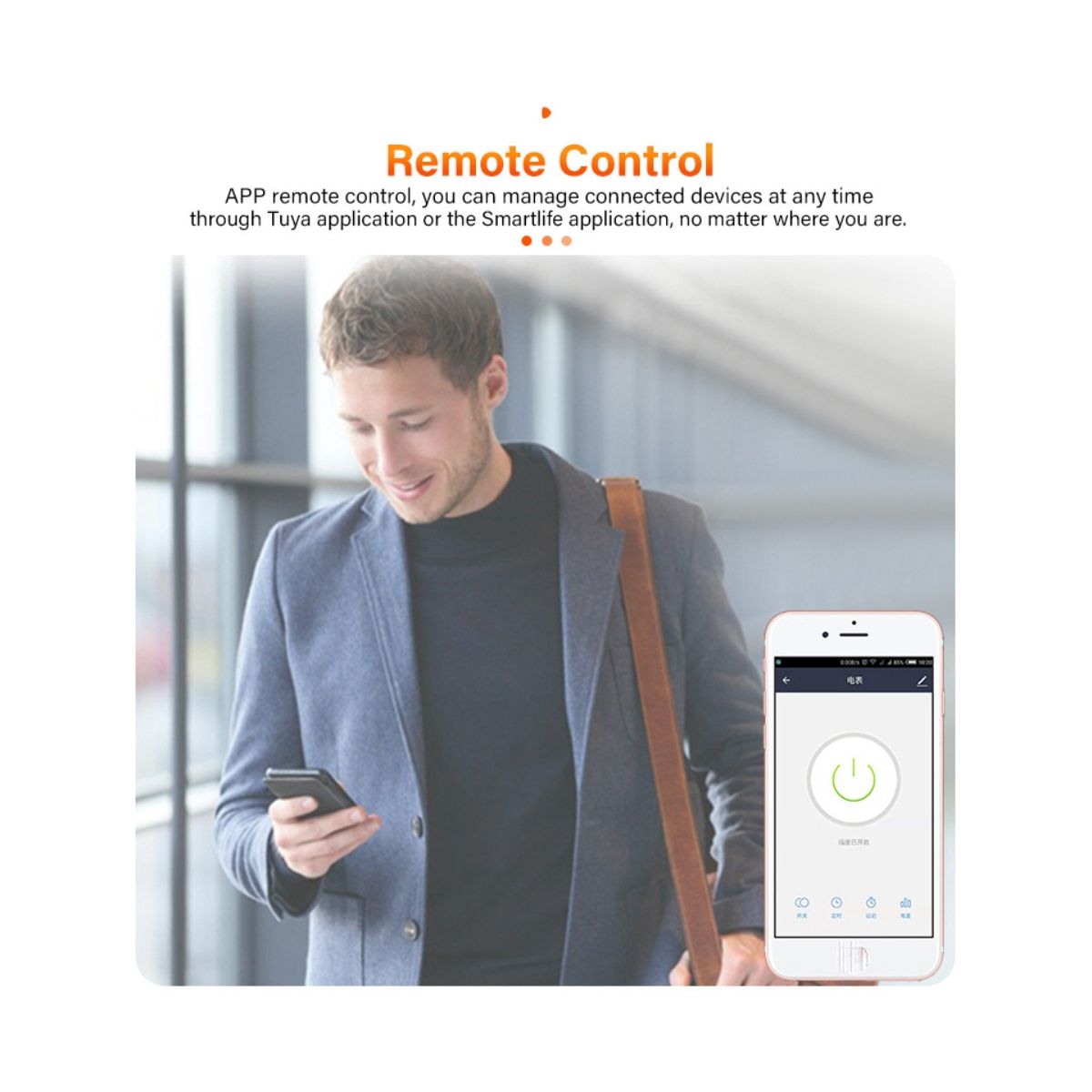 Single Phase Din Rail Wifi Smart Energy Meter Power Consumption Kwh Meter for SmartlifeTuya App Google Home