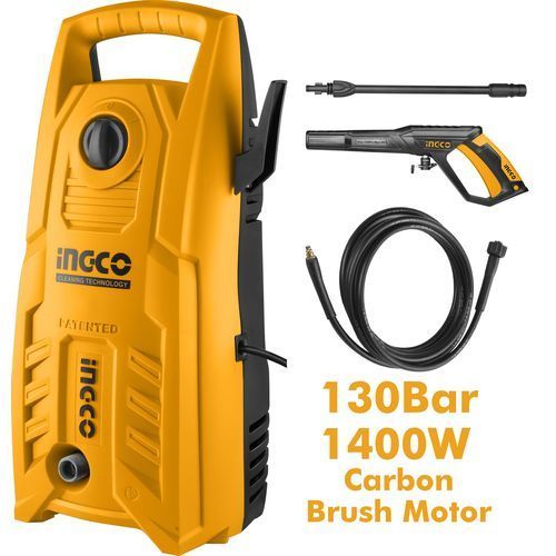 High Pressure Washer 1400W 130bar 1900psi, Auto Stop System