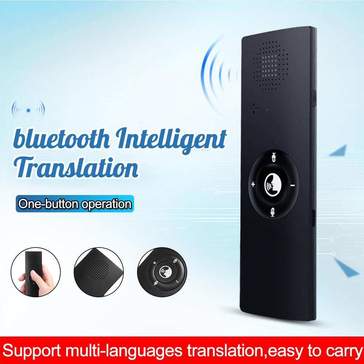 Smart Voice Translator Portable Two-Way Real Time 40 Language Translation White