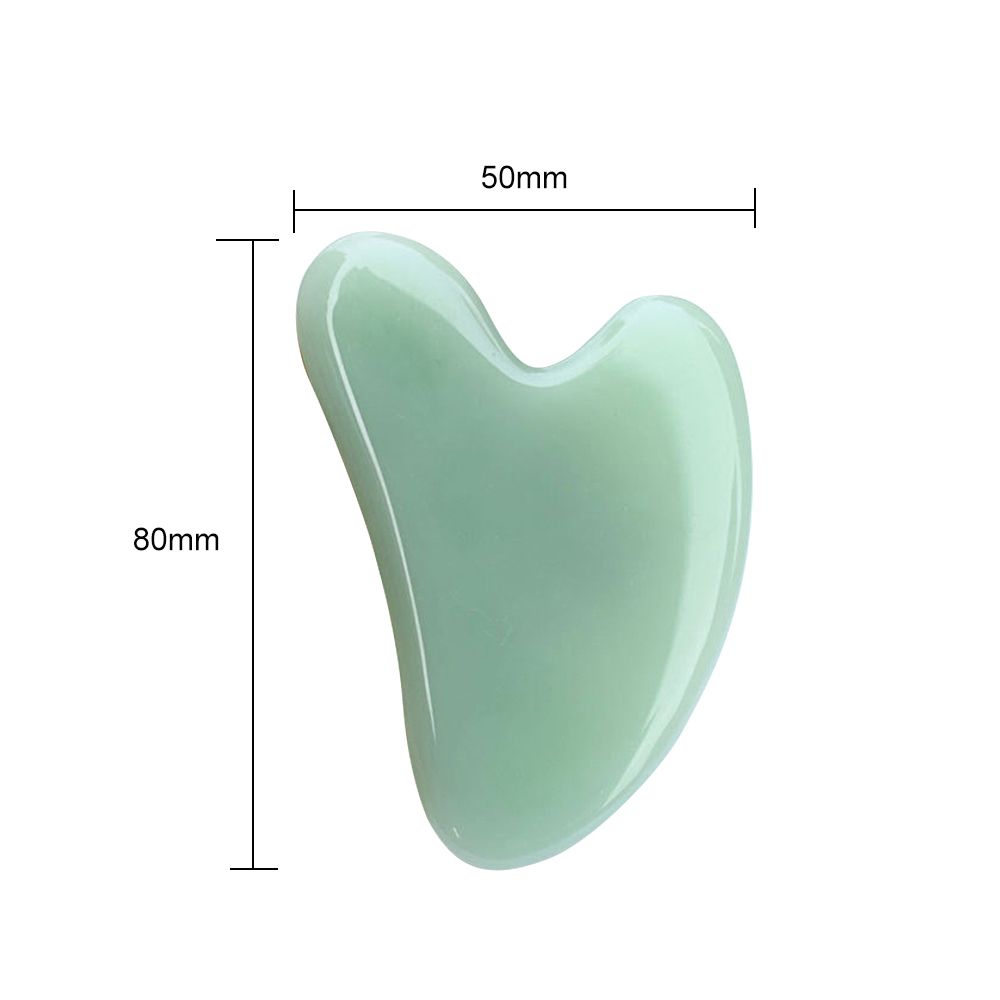 Gua Sha Scraping Massage Tool Natural Jade Stone Guasha