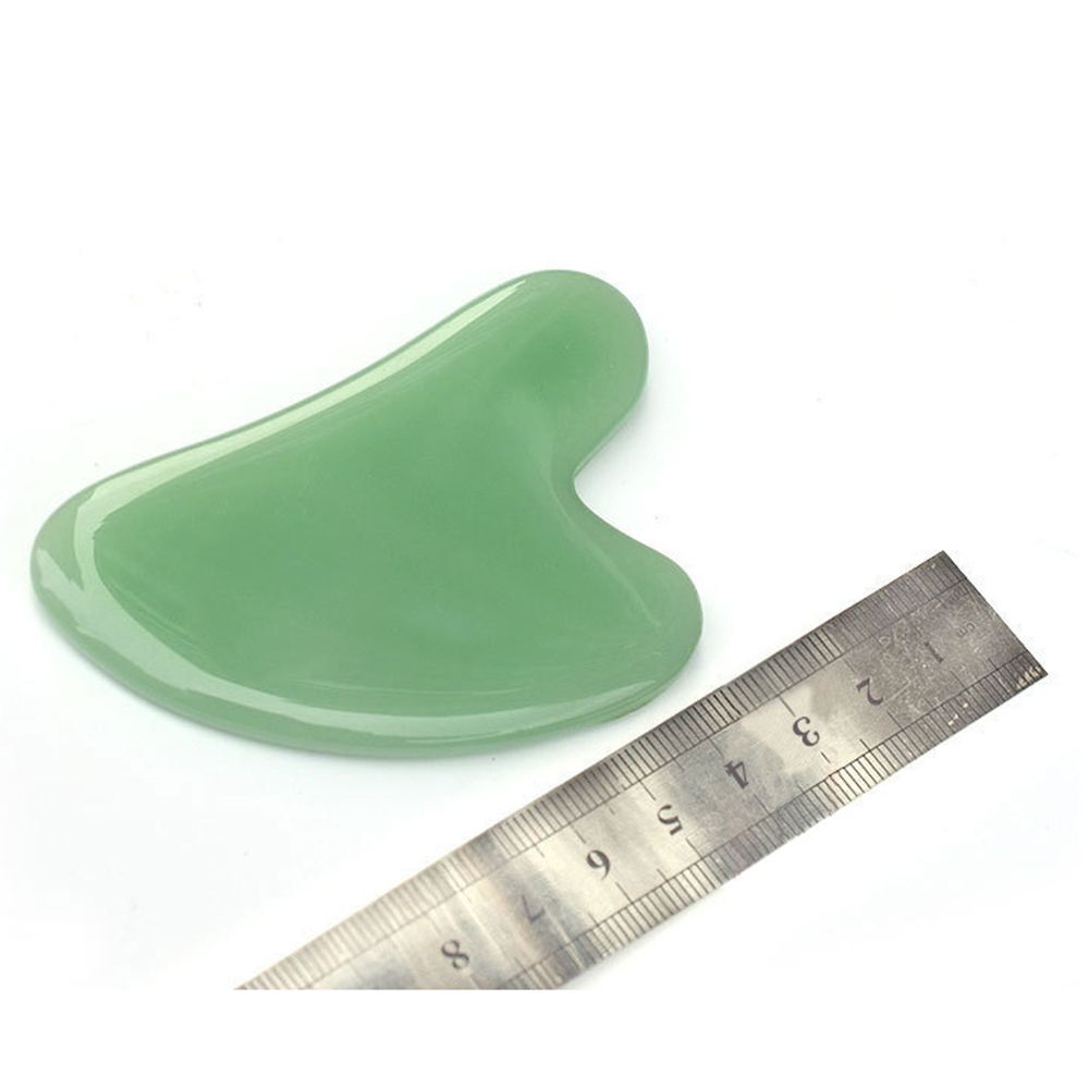 Gua Sha Scraping Massage Tool Natural Jade Stone Guasha