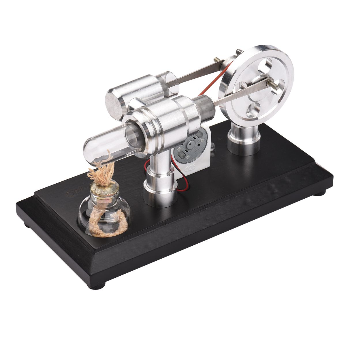 Hot Air Stirling Engine Motor Model Assembled Steam Flying