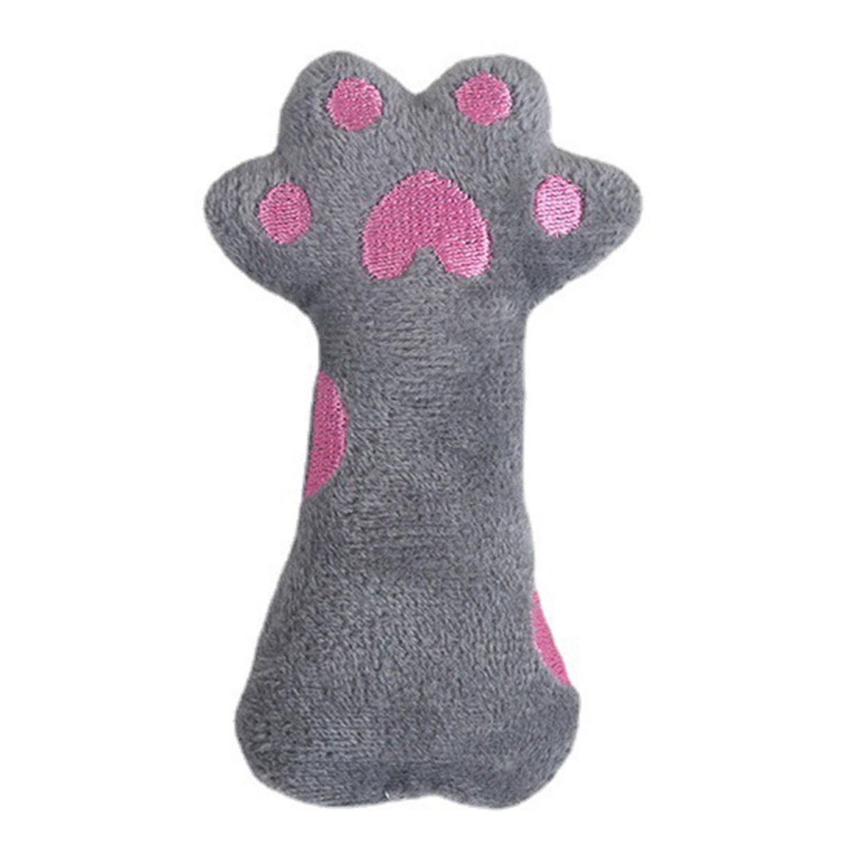 Pet Sounding Toy Pet Entertaining Plush Toy Grey