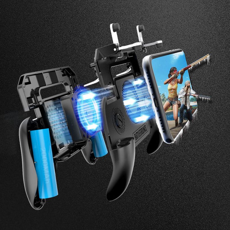 Cool Mobile Phone Cooling Pad Gaming Cooler Radiator Mute