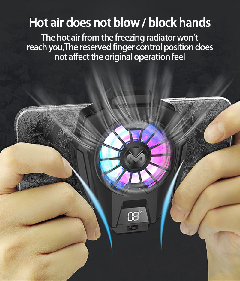 Universal Mobile Phone Cooler Phone Cooling Fan Radiator