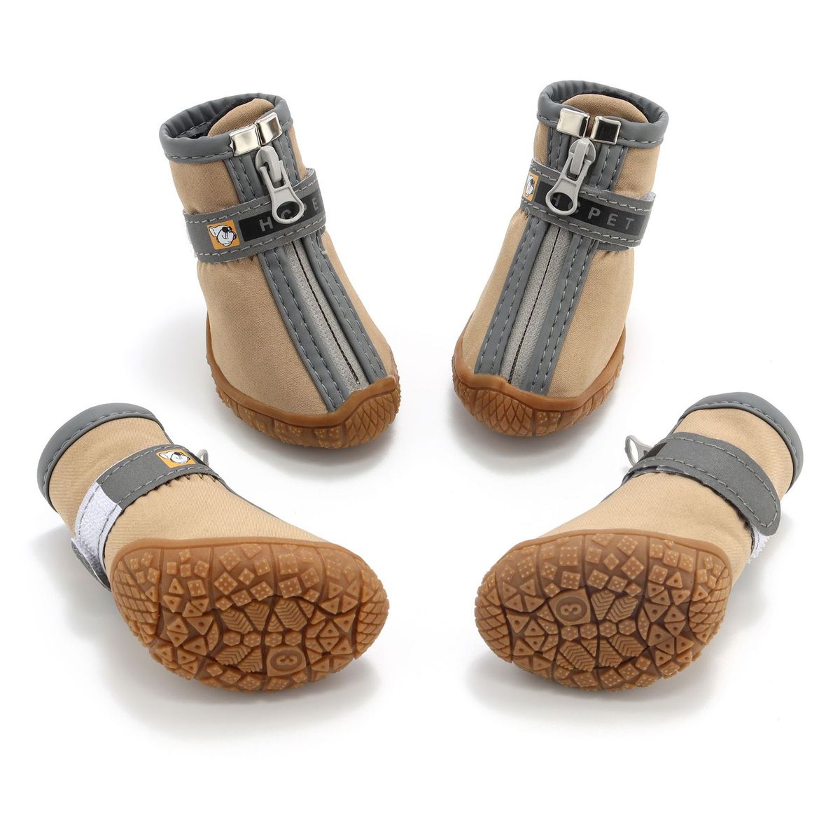 4pcs Waterproof Pet Dog Shoes Small Dog Cat Pet Shoes