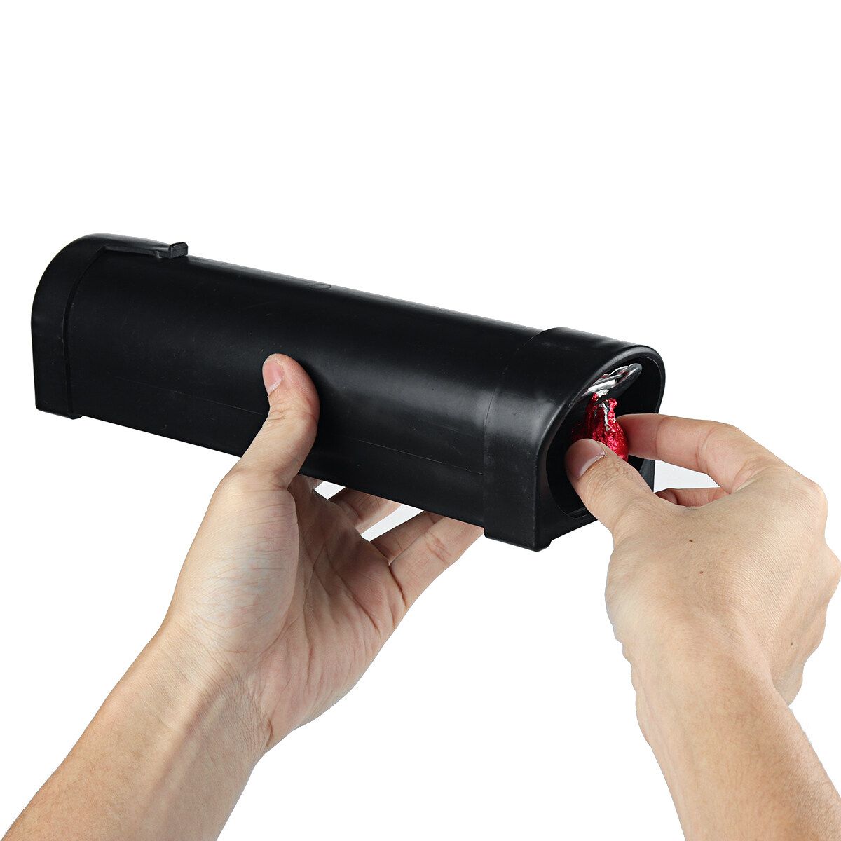 1x Black Automatic Mouse Trap Case Rat Catcher Cage Mice Rodent Pest Humane