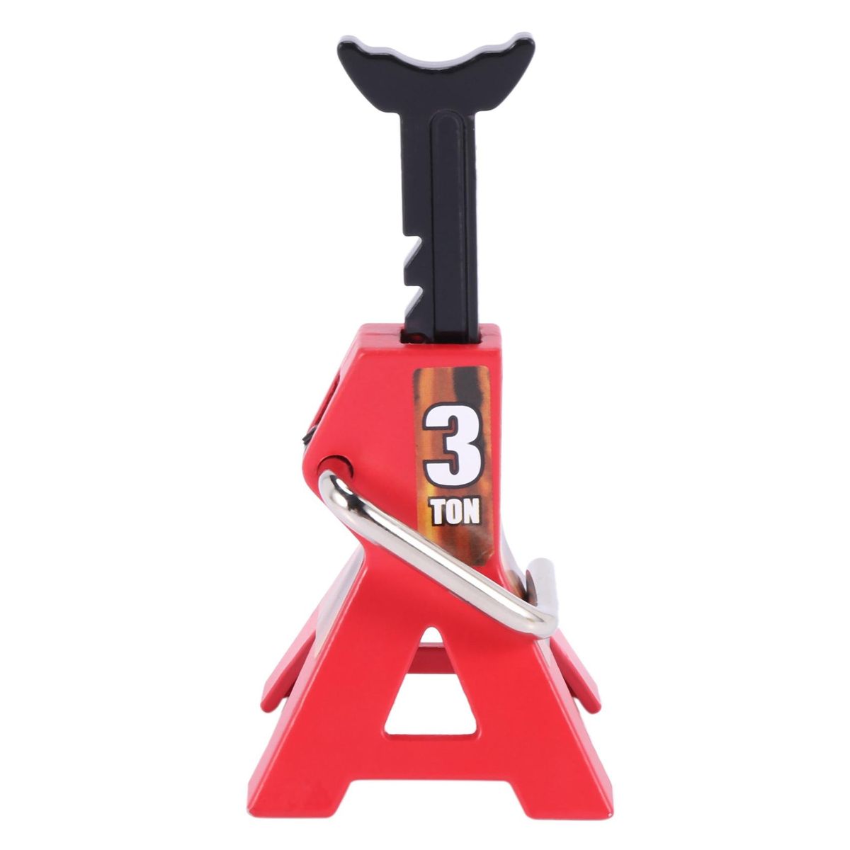1Pcs RC Cars Metal 3/6 Ton Scale Jack Stands Height Adjustable Tool for 1/10 RC Crawler Truck Car Trx4 Axial SCX10,3 Ton