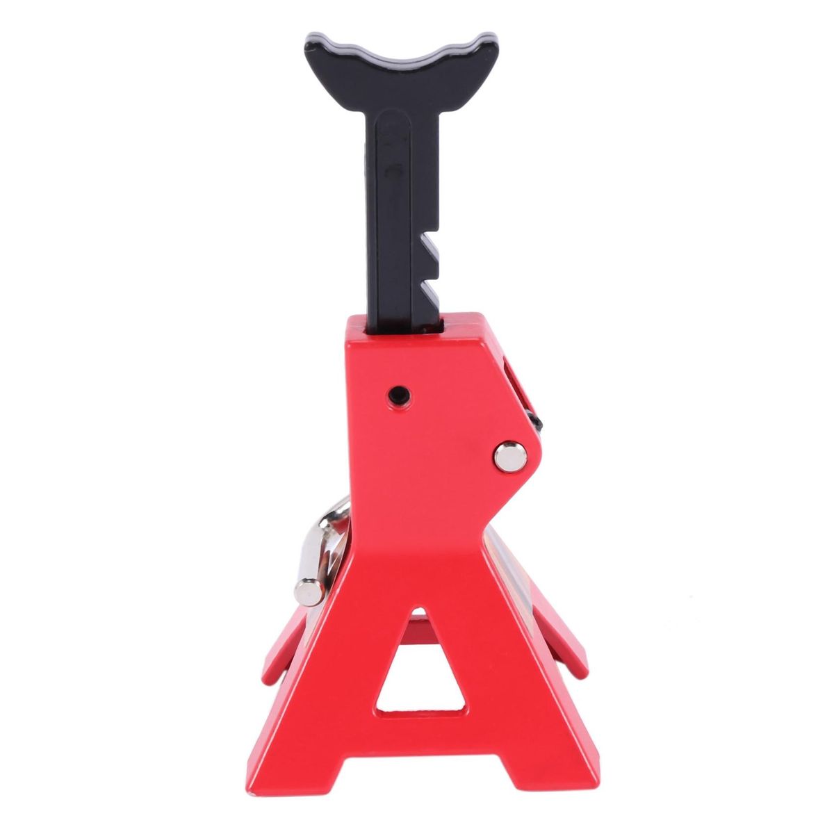 1Pcs RC Cars Metal 3/6 Ton Scale Jack Stands Height Adjustable Tool for 1/10 RC Crawler Truck Car Trx4 Axial SCX10,3 Ton