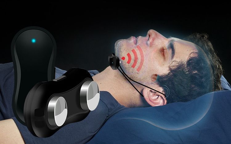 Anti Snoring Device Smart Portable Wearable EMS Muscle