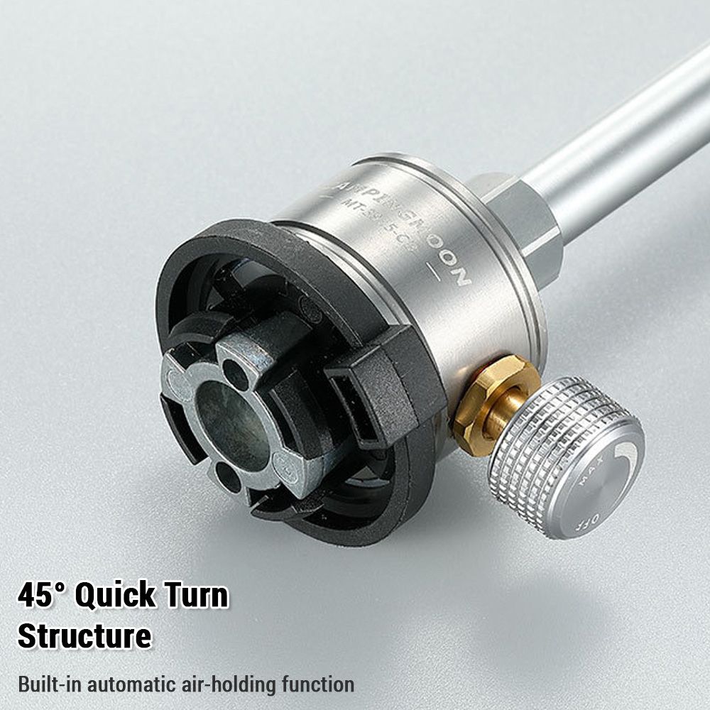 Stainless Steel  Thrower With Preheating Tube Barbecue Fire
