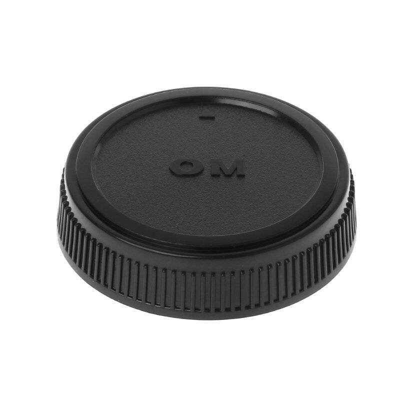 Rear Lens Body Cap Camera Cover Anti-dust Mount Protection Plastic Black For Olympus OM DXAC