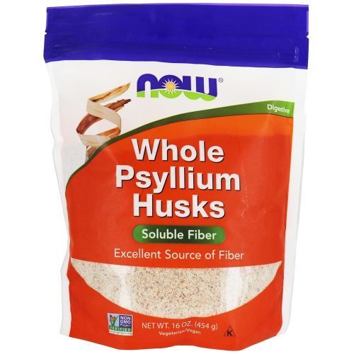 Whole Psyllium Husks (Solution Fiber) 16oz (454g)