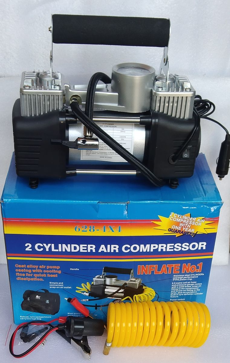 Car Air Pump Analog Display Portable Tyre Smart Inflate