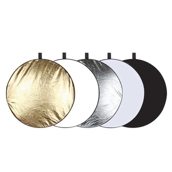 Durable Foldable Photo Reflector Panels Round Photography Reflector