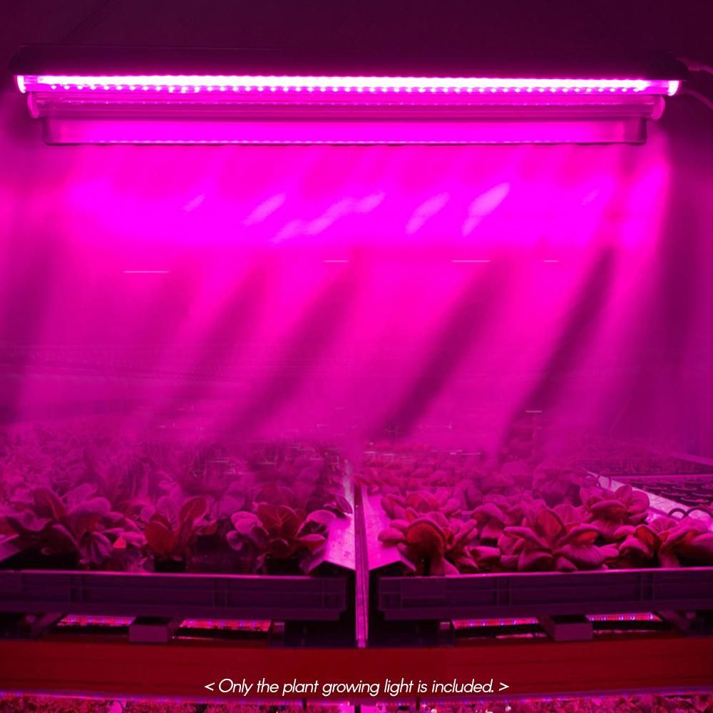 50cm 18W Full Spectrum Plant Growing Light Hanging Dual Growing Strips with Light Cover for Indoor Plants