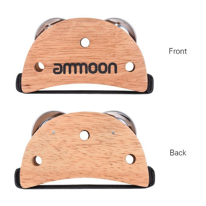 Ammoon Elliptical Cajon Box Drum Companion Accessory Foot