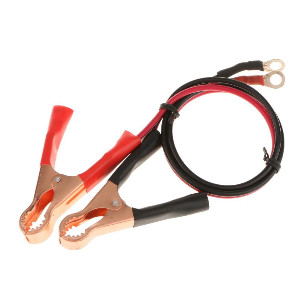 2 Pieces 50A Battery Terminal Alligator Clamp Cable Clip For Car Black