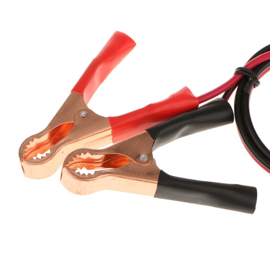 2 Pieces 50A Battery Terminal Alligator Clamp Cable Clip For Car Black