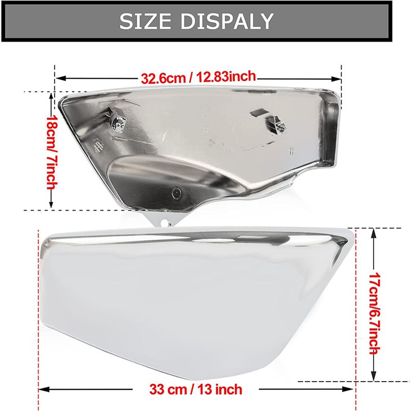 Motorcycle Side Fairing Battery Cover for Honda VTX 1800