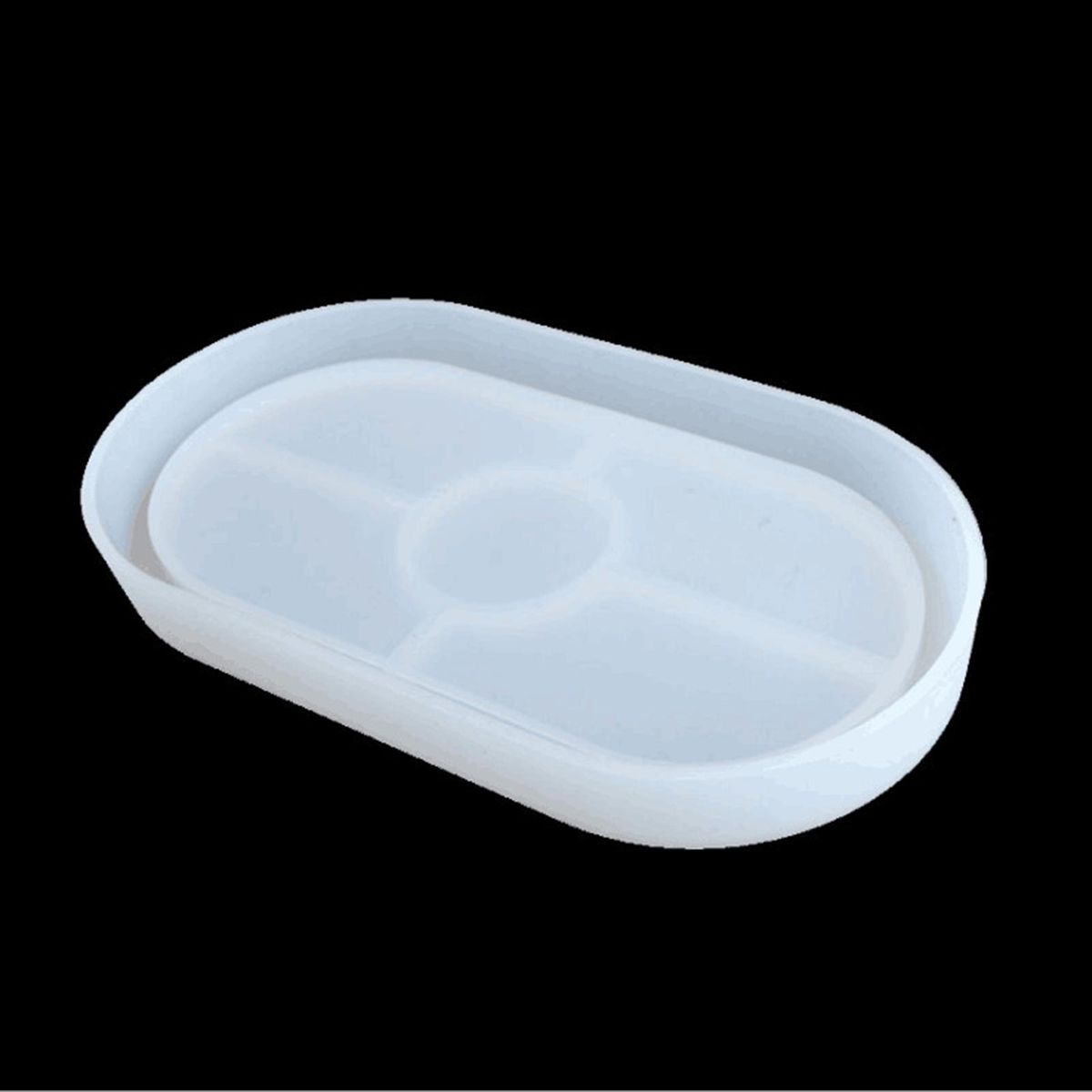 Silicone   Coaster Tray Molds Epoxy Resins Rolling Tray Mould