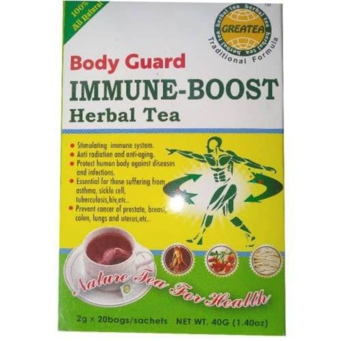 GreatTea Body Guard Immune Booster Herbal Tea