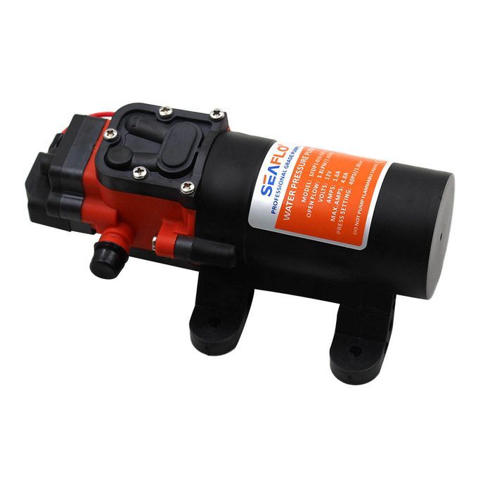 Marine   Boat   12V   1 . 2GPM   35PSI   Water   Pressure   Pump   W