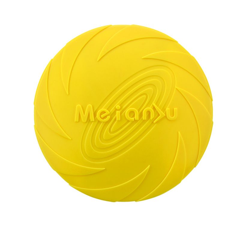 Dog Flying Disc Silicone Game Frisbeed Anti-Chew Dog Toy