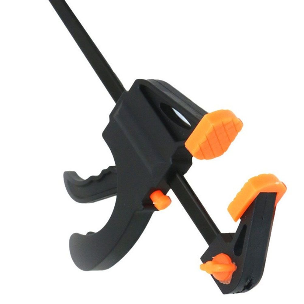 4/6/8 Inch Woodworking Bar Fast F Clamping Grip Quick Ratchet Release Squeeze Carpentry Wood Trigger Clamps Plate Hand Ratchet Bar Tool Clip