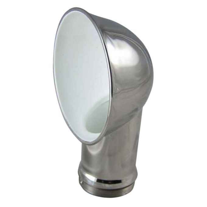 75mm Boat RV Round Sheet Vent Elbow Ventilation Duct Tube Stainless