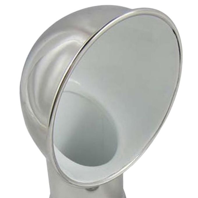 75mm Boat RV Round Sheet Vent Elbow Ventilation Duct Tube Stainless